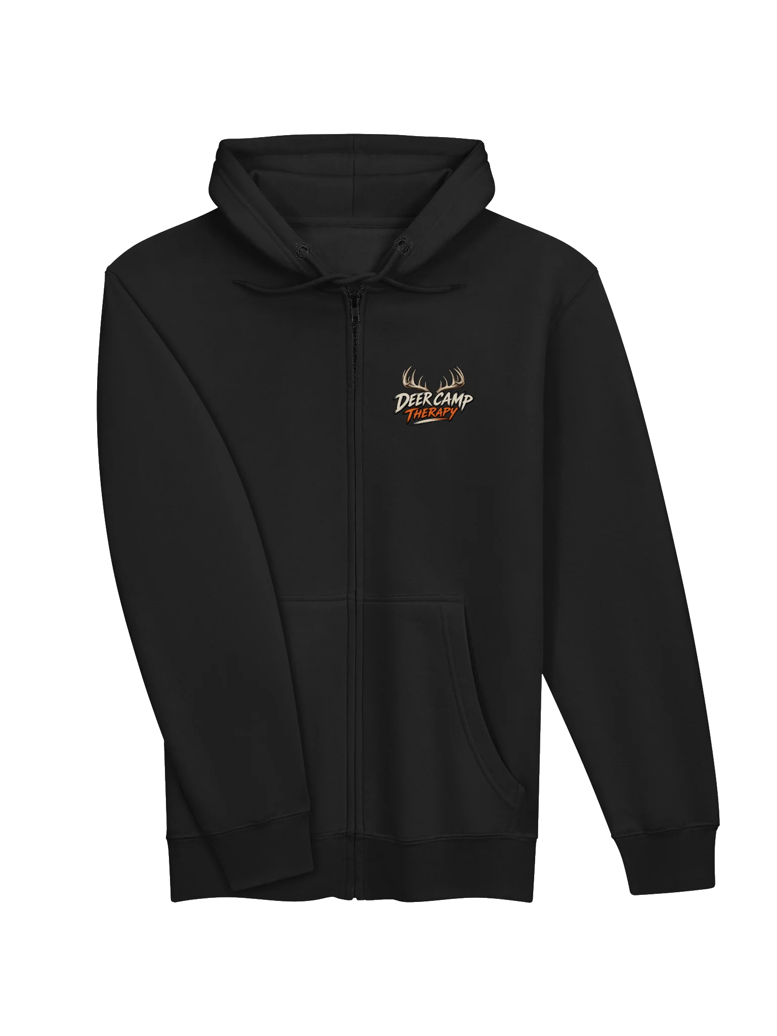 Deer Camp Therapy Full-Zip Hoodie product image (13)