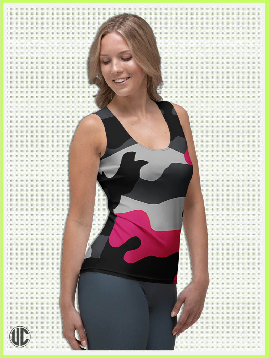 Savage Pink Urban Camo – Women’s Tank Top product image (3)
