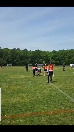 @jerm2gon really did that #flagfootball #podcast #football #clocksrunnin #espn