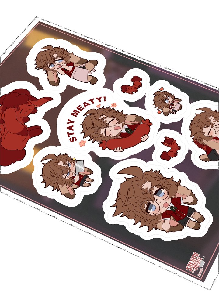 SALAMIMEATS 1.0 DEBUT STICKERS product image (2)