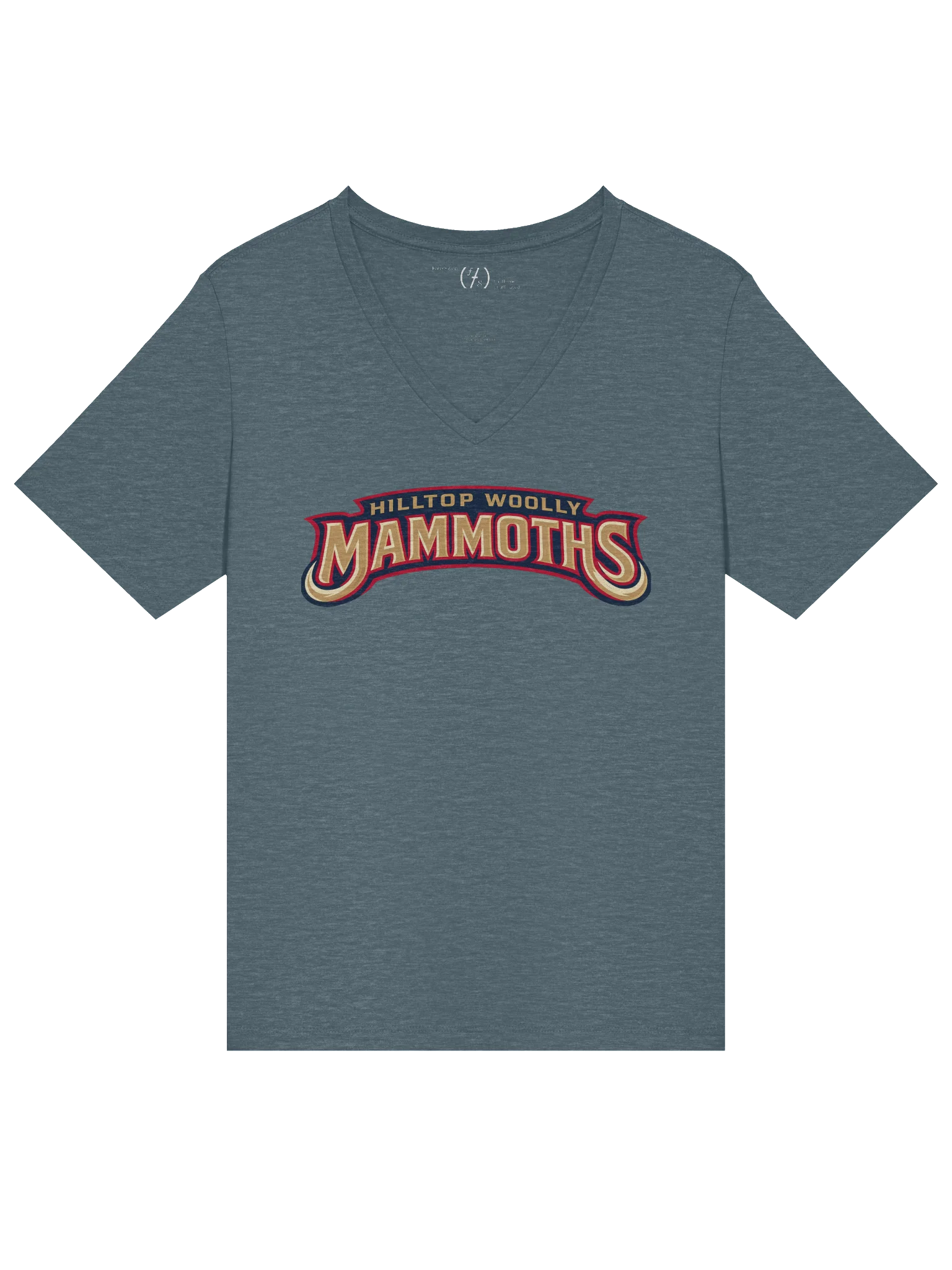 Hilltop Woolly Mammoths (Woolly’s) Women's V-Neck T-Shirt product image (4)