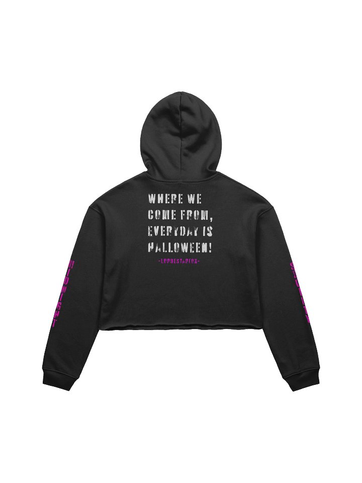Midnight Lycanthropy Cut Off Hoodie product image (2)
