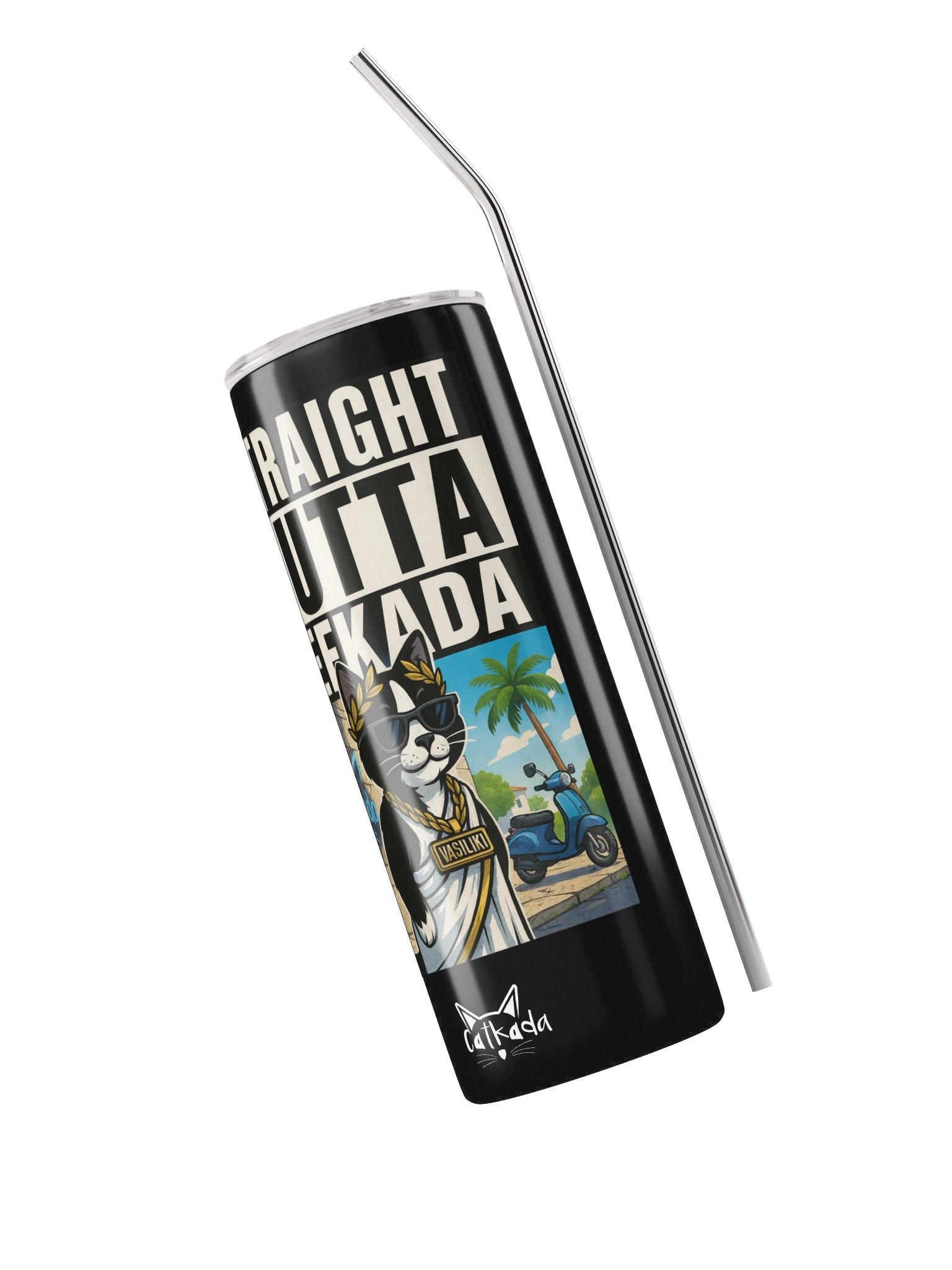 STRAIGHT OUTTA LEFKADA TRAVEL CUP product image (3)