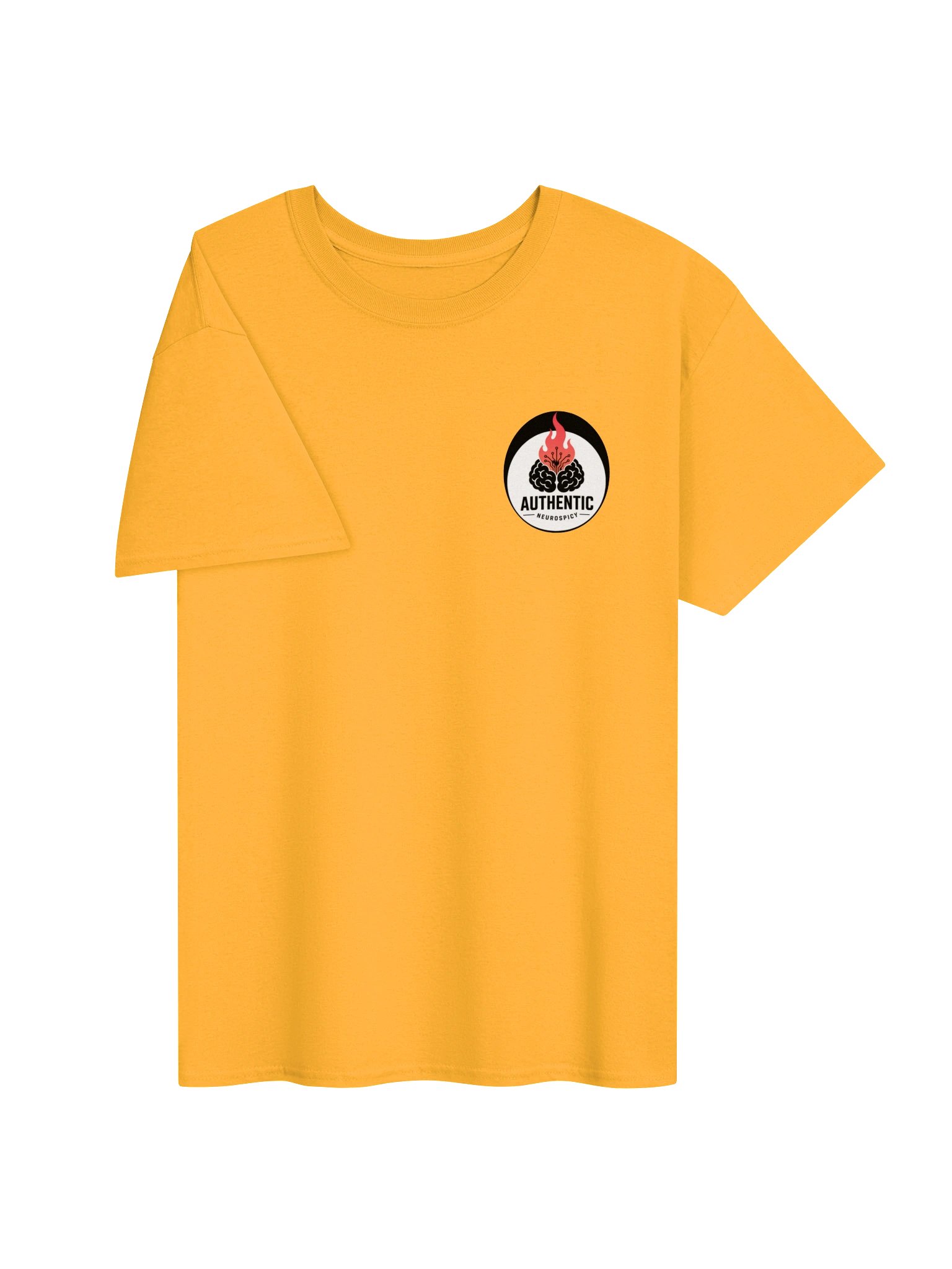 Authentic Neurospicy Brain Flame Tee product image (15)