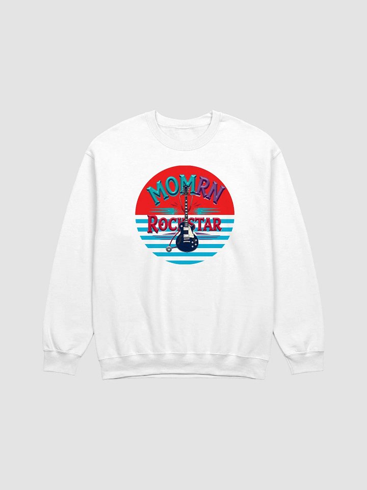 Rockstar Mom RN Crewneck Sweatshirt product image (2)