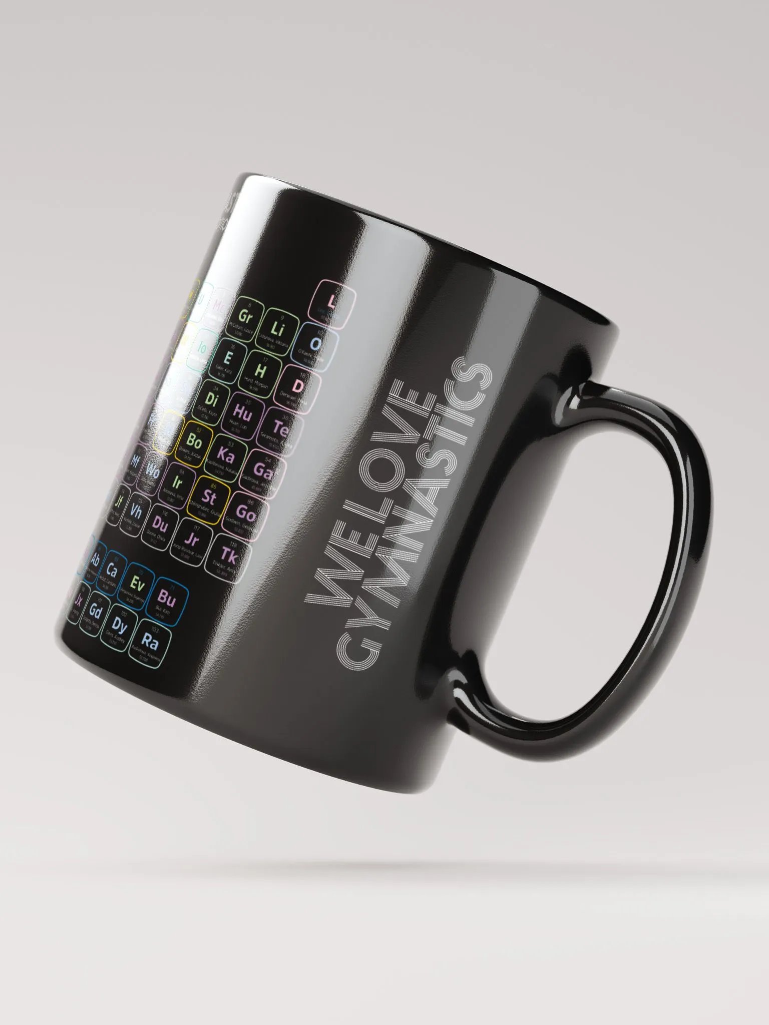 Periodic Table of Gymnasts 2016-2021 Quintennium Edition Mug product image (10)