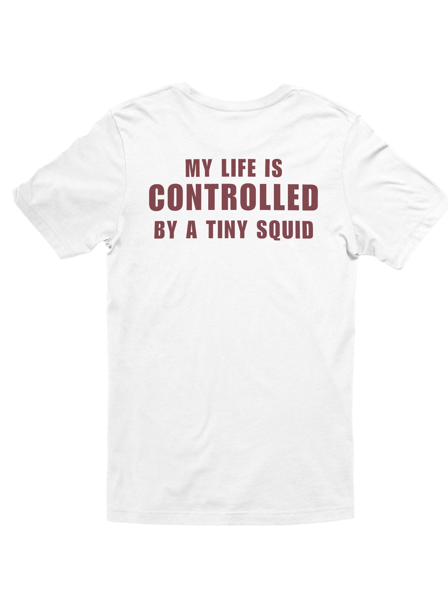 My Life Is Controlled by a Tiny Squid Tee – Printed Unisex T-Shirt product image (4)