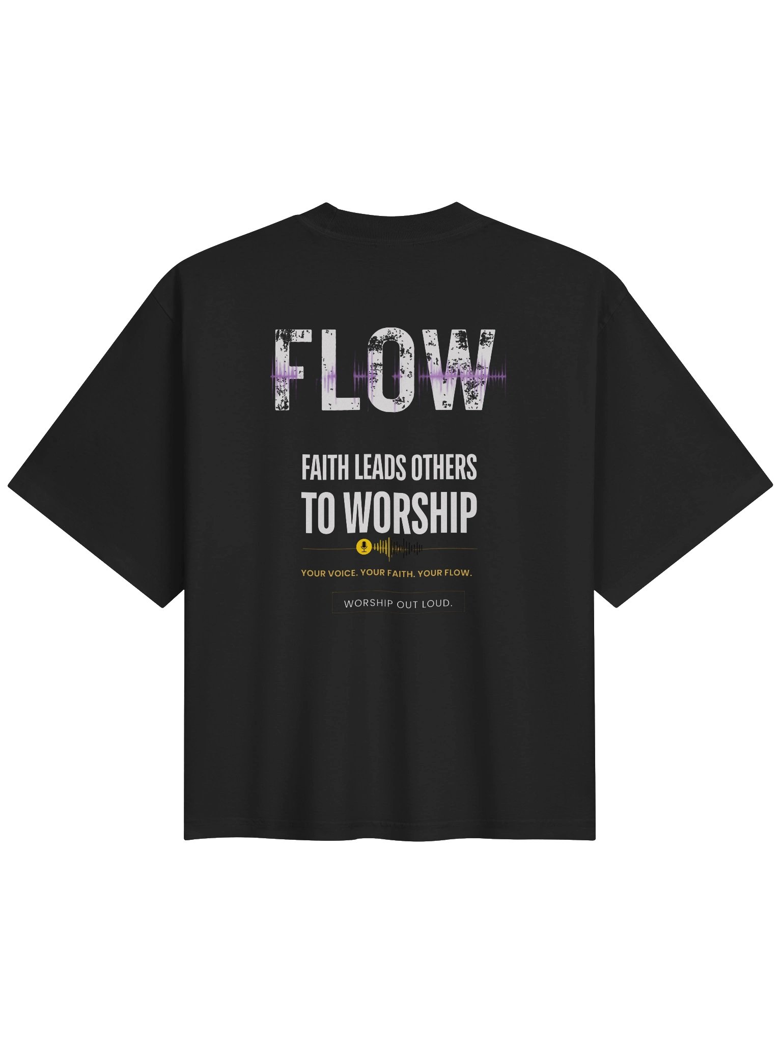 FLOW Worship Experience Oversized Tee product image (3)