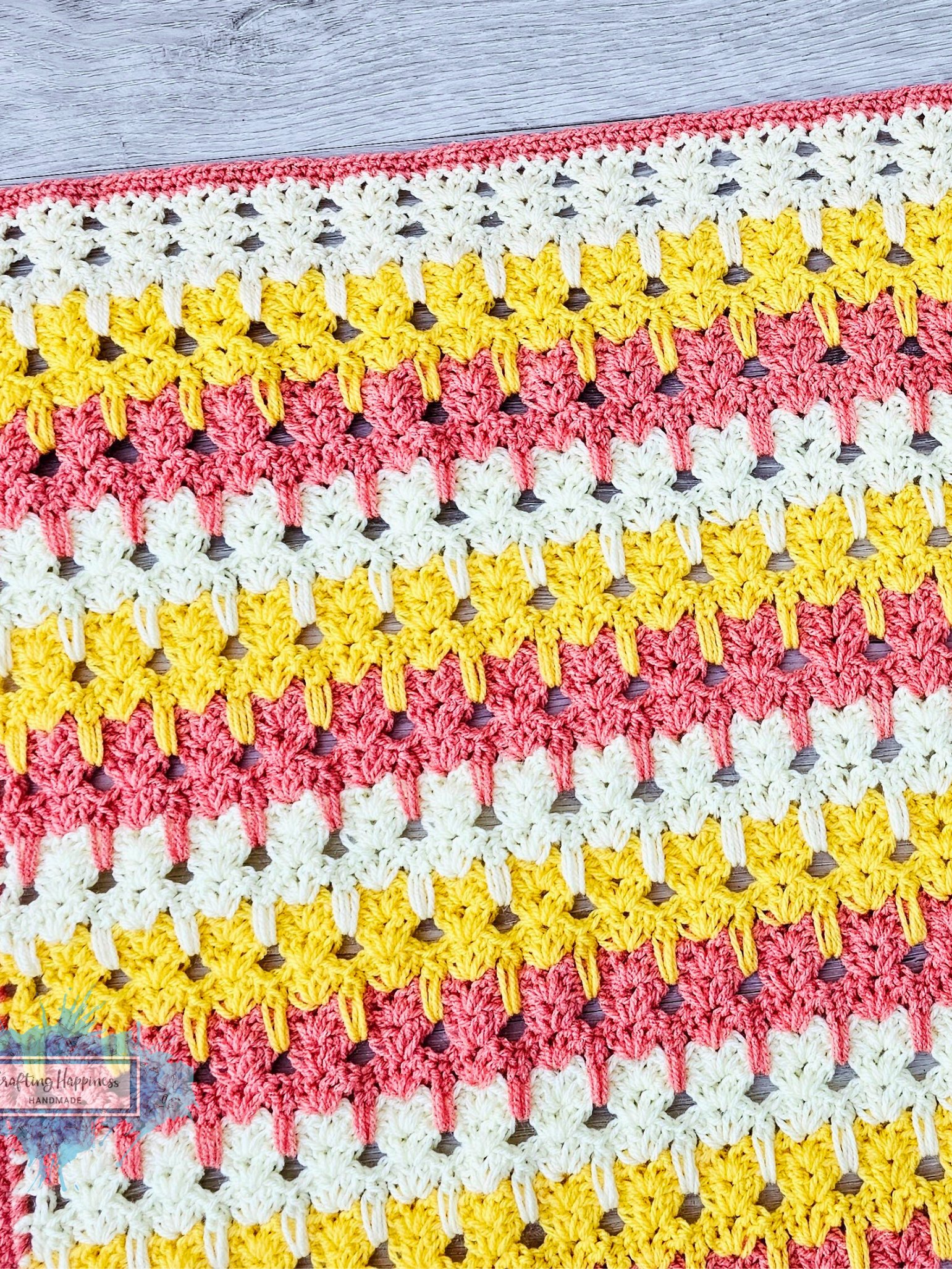 Calico Cat Crochet Baby Blanket PATTERN | Amigurumi Toy, Stroller Throw (PDF Pattern) product image (11)