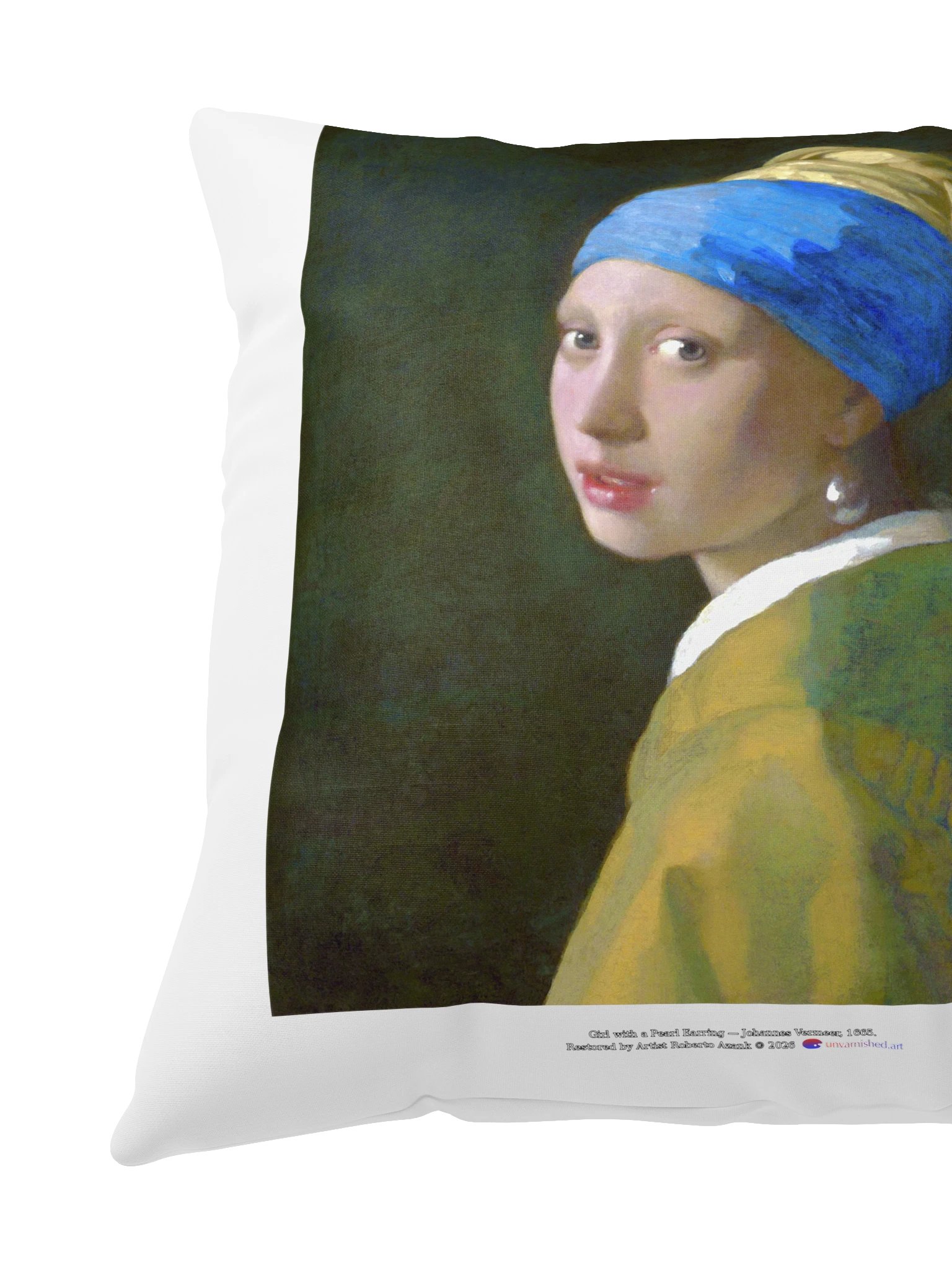 Girl with a Pearl Earring — Pillow product image (3)