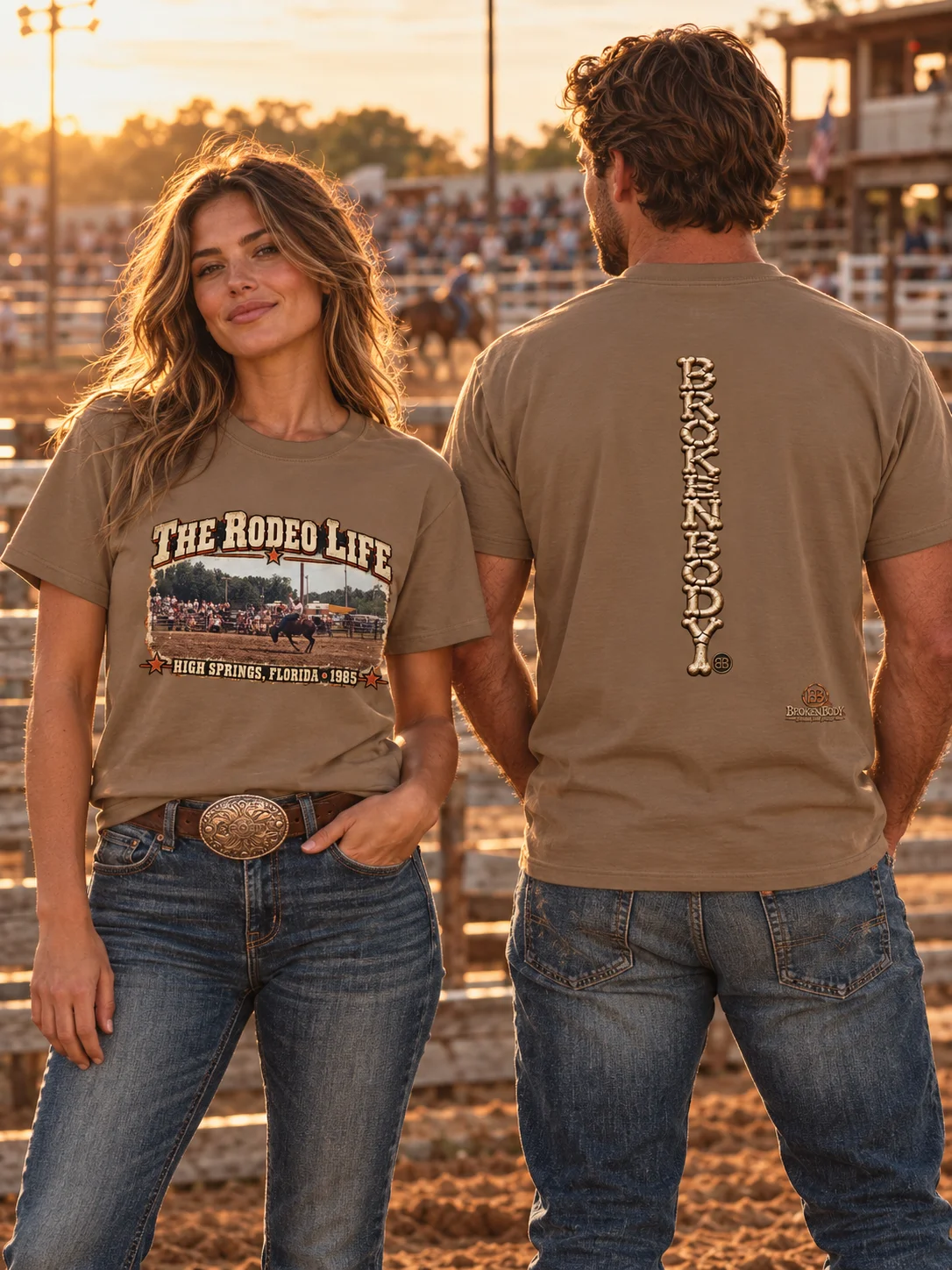 Vintage Rodeo Shirt — The Rodeo Life, High Springs Florida 1985 | Broken Arena™ product image (1)