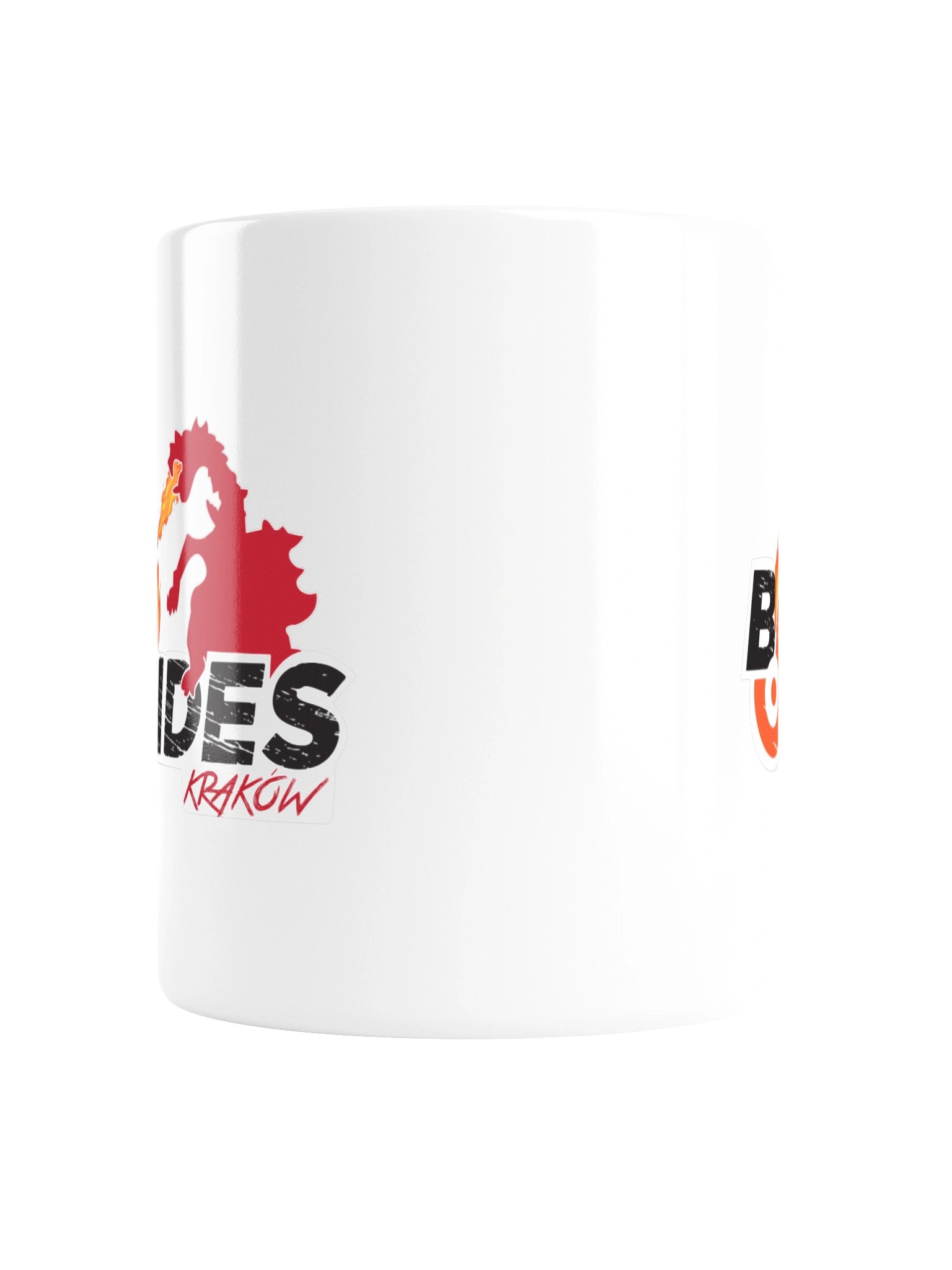 BSides Kraków Classic Logo Mug — White product image (5)