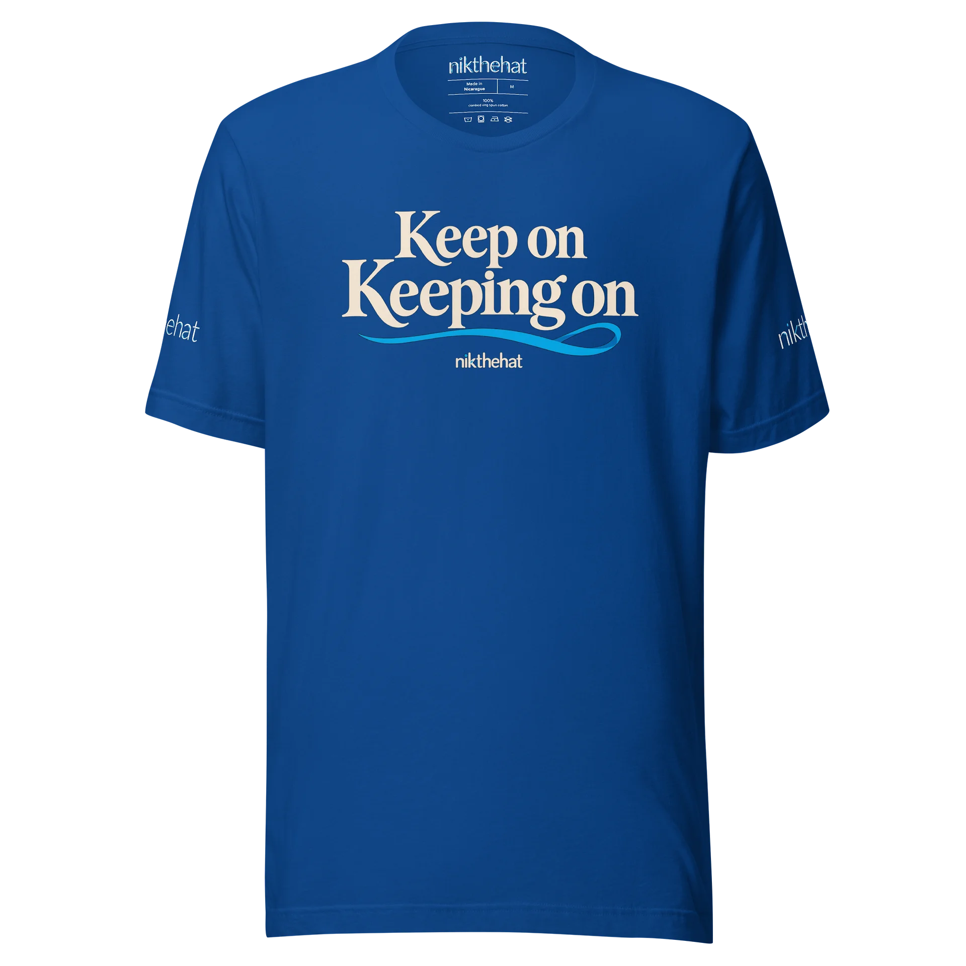 Keep on Keeping On Tee — nik the hat | the first season product image (1)