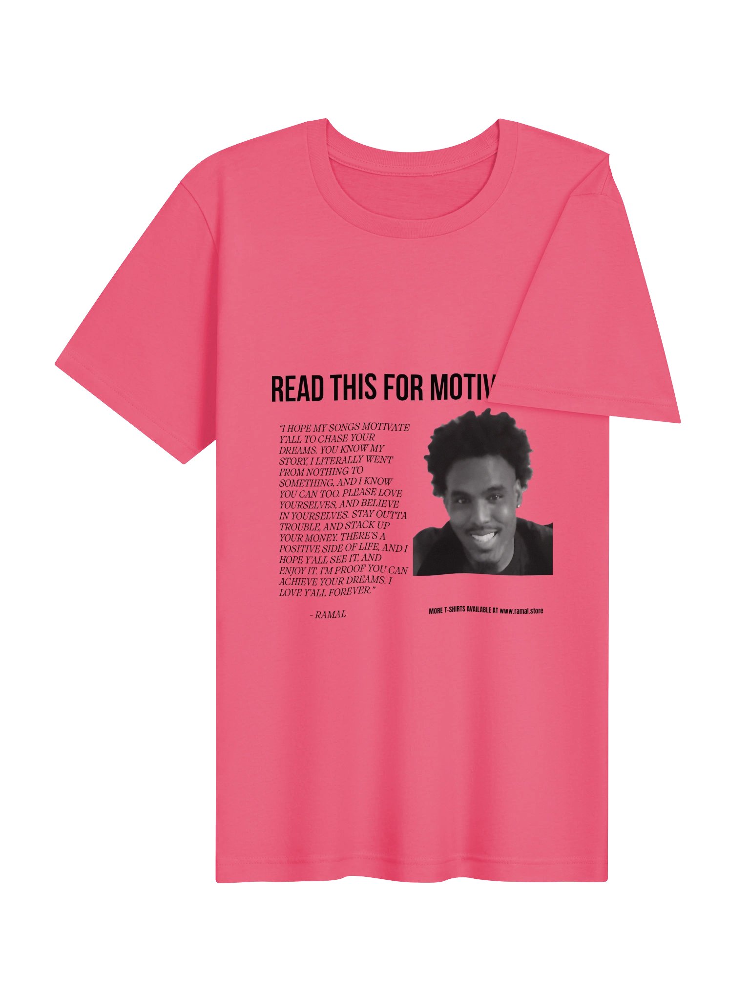 PINK MOTIVATIONAL T-SHIRT product image (4)