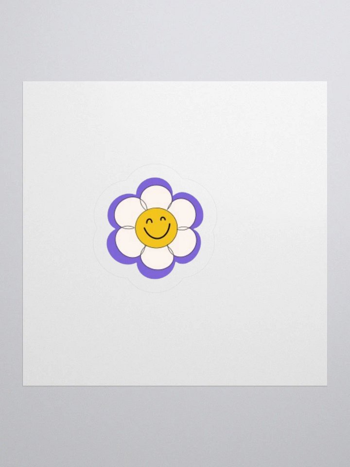 Purple Flower Sticker product image (1)