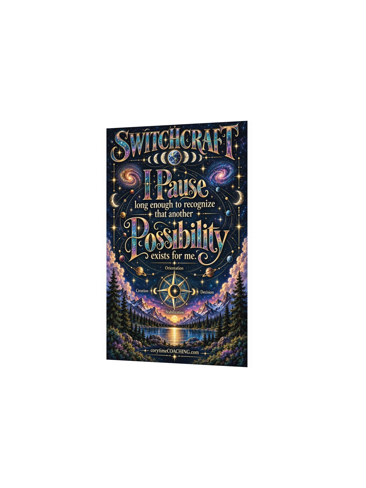 corytimeCOACHINGmerch SWITCHCRAFT Enhanced Matte Paper Poster product image (2)