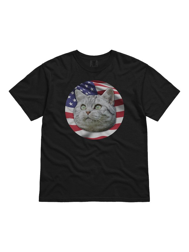PATRIOTIC CAT LOGO (Heavyweight shirt) product image (1)