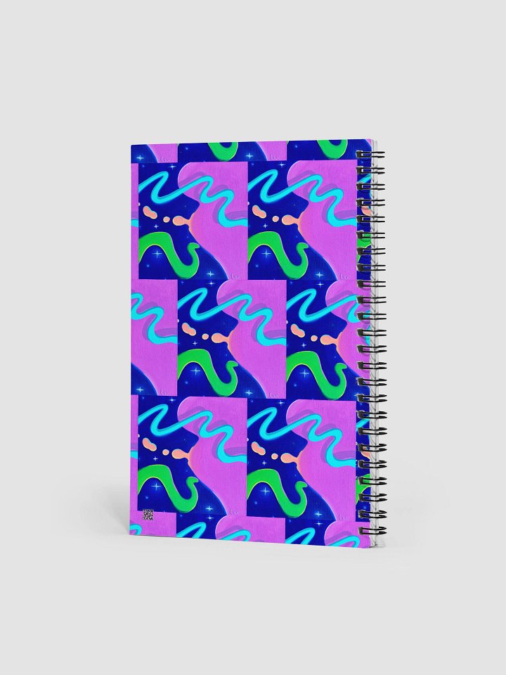 Lava and Light Spiral Notebook product image (2)