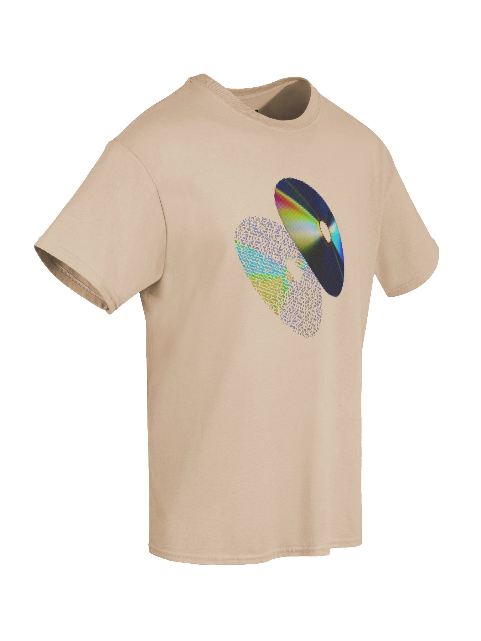Retro Holographic CD (T-Shirt) product image (6)