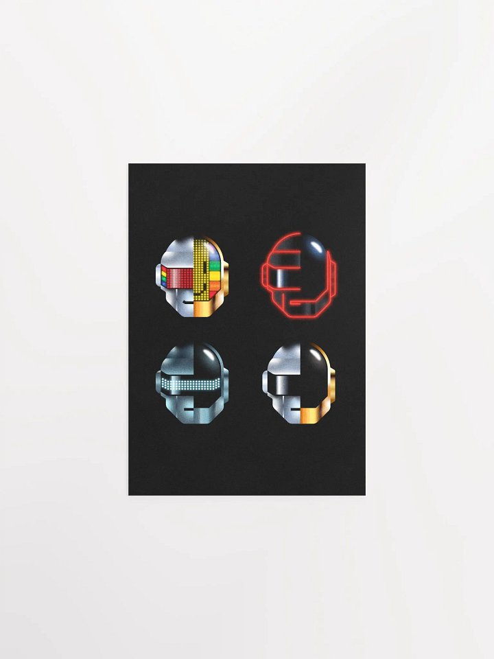 Daft Punk 'Face to Face' Art Print product image (2)