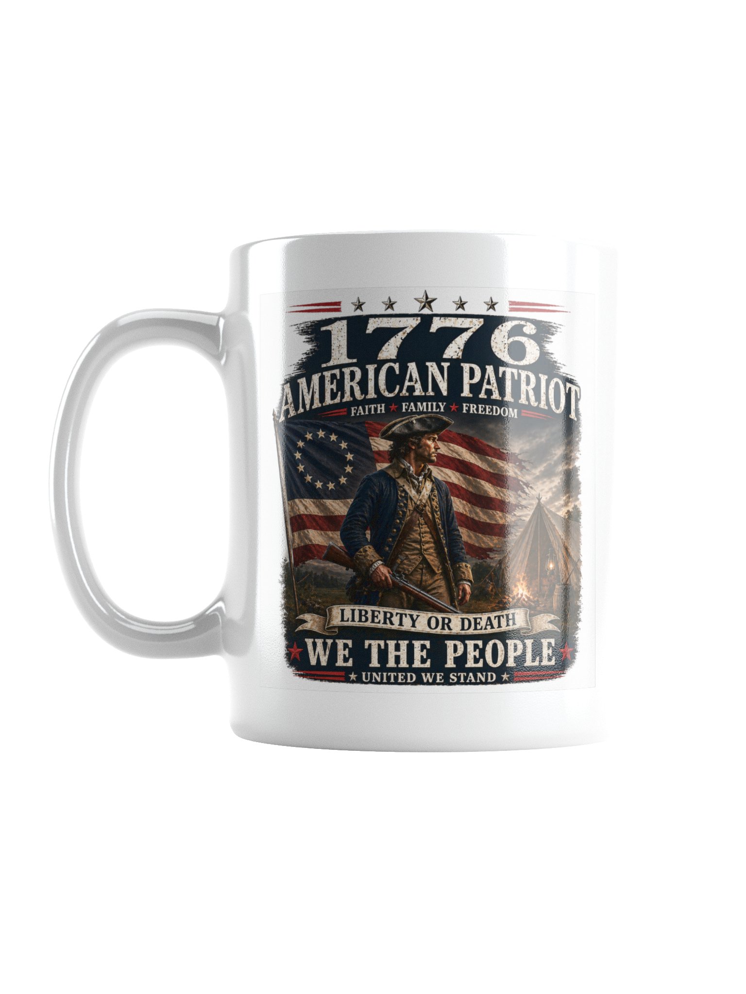 1776 American Patriot Mug — Vintage 'We The People' Design product image (1)