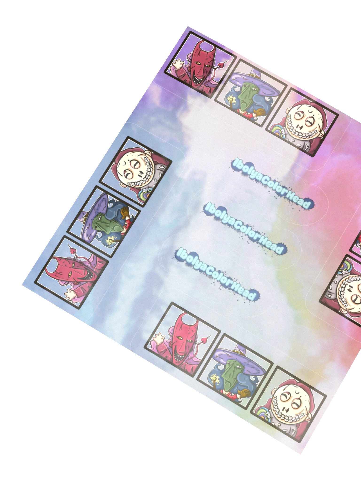 iboLock, iboShock and iboBarrel Holographic Stickers product image (2)