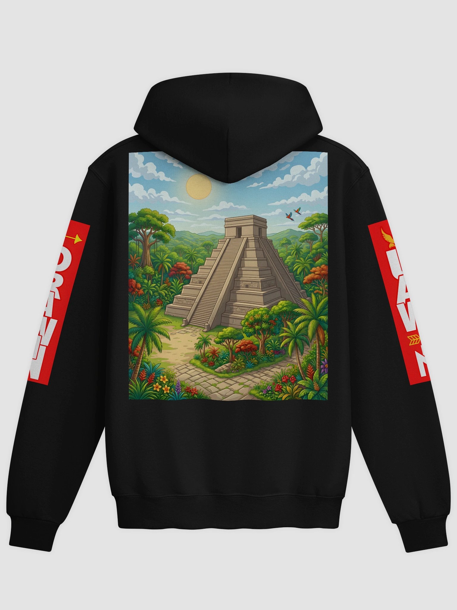 Aborigine Heritage Premium Hoodie – Tribal Graphic Streetwear Pullover product image (2)