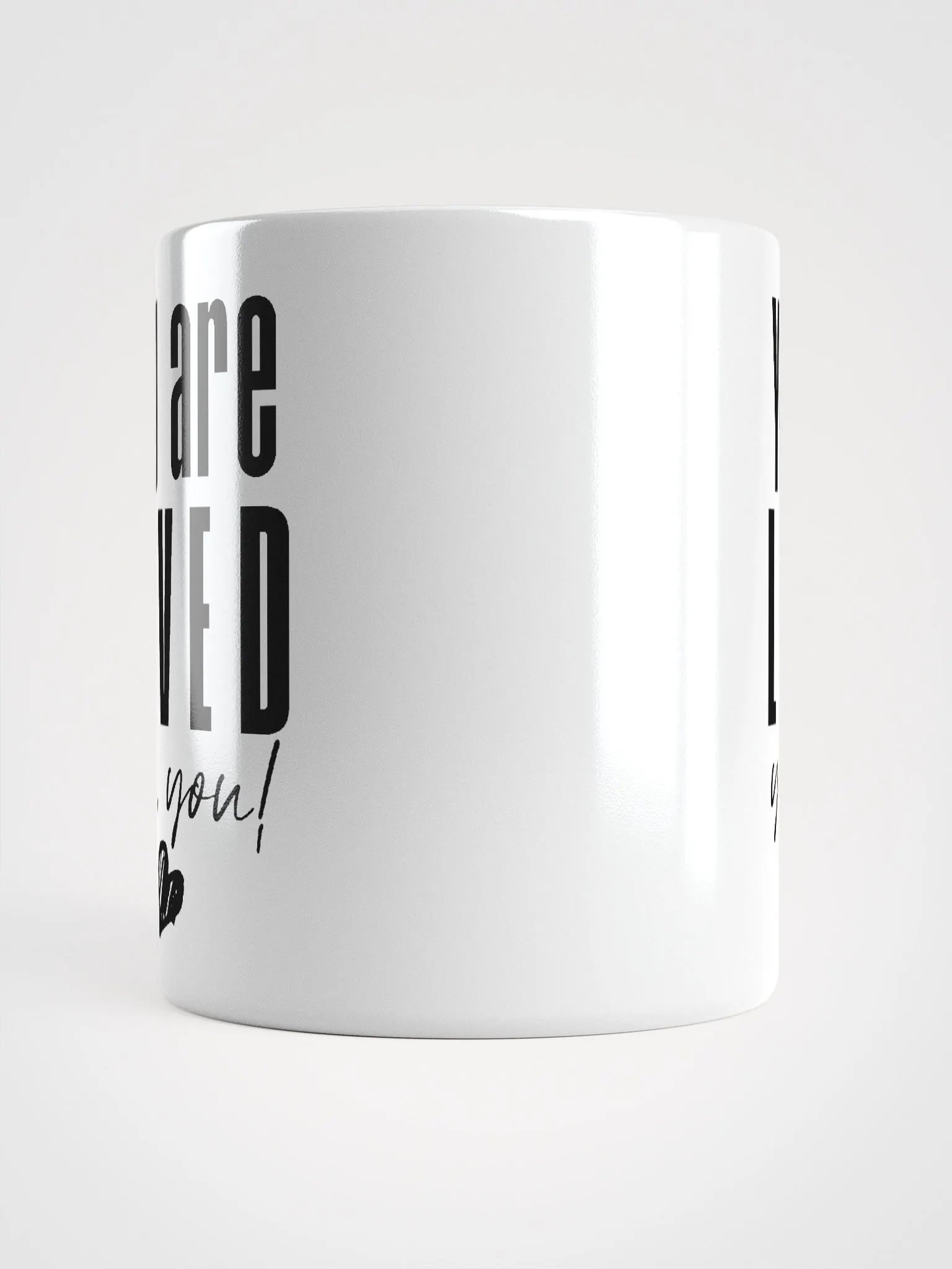 You are Loved Mug - white product image (5)