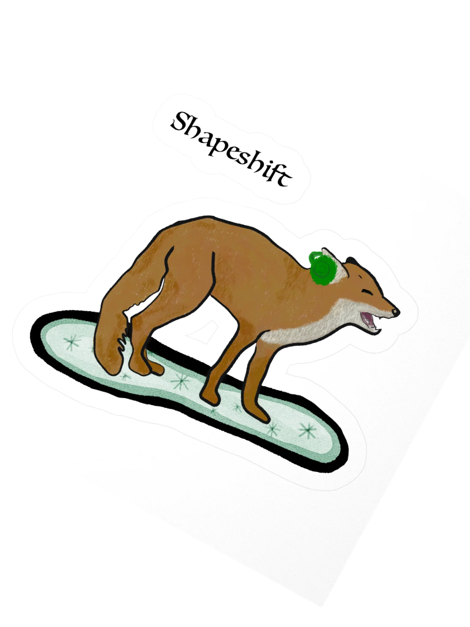 Shapeshift Fox Sticker product image (2)