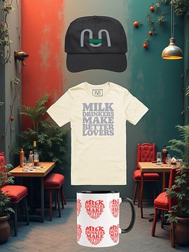 Milk Drinkers Starter Pack – Wear It, Sip It, Live It