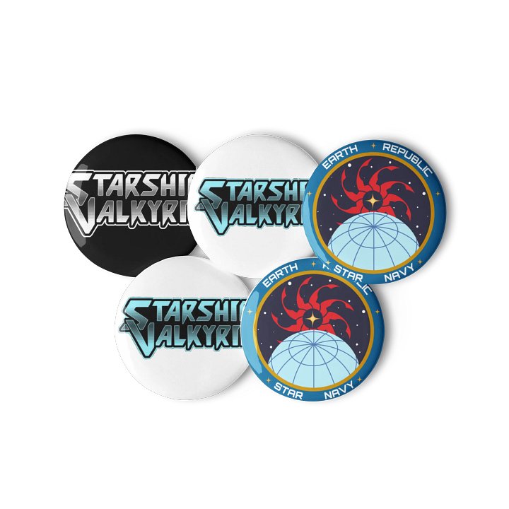 Starship Valkyrie Logo Commissary Pin Set product image (3)