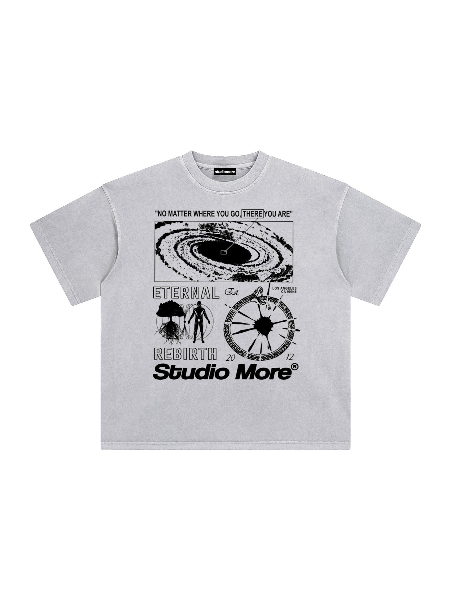 Eternal Rebirth Enzyme Washed T-Shirt product image (1)