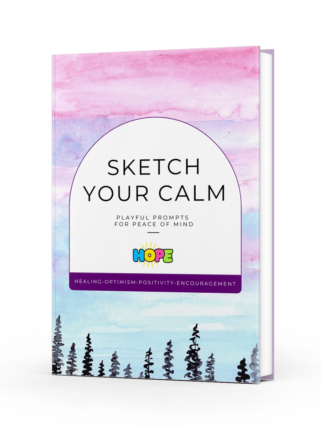 Sketch Your Calm: Art Journaling Prompts for Peace of Mind product image (1)