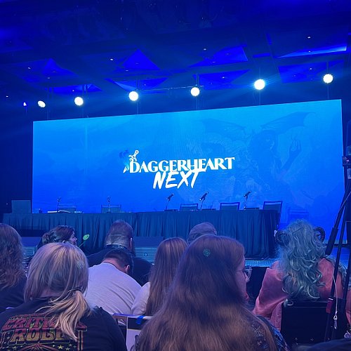Waiting for the Hope and Fear panel!! 👀👀👀 #daggerheart #darringtonpress #hopeandfear #ttrpgcommunity