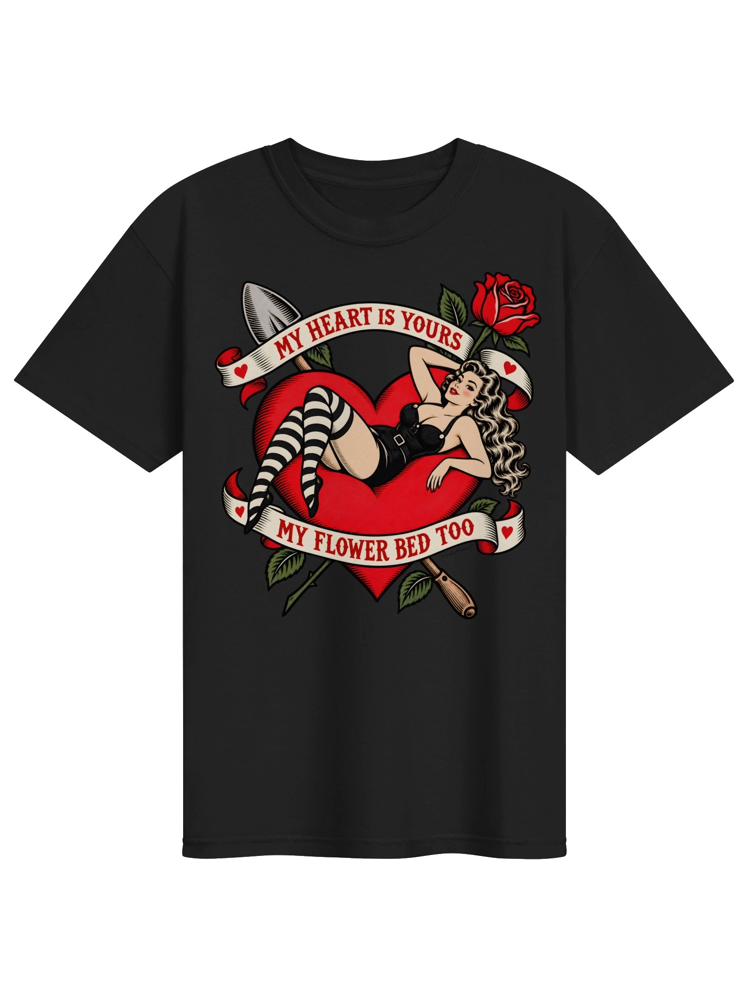 My Heart Is Yours Vintage Pin-Up Tee product image (1)