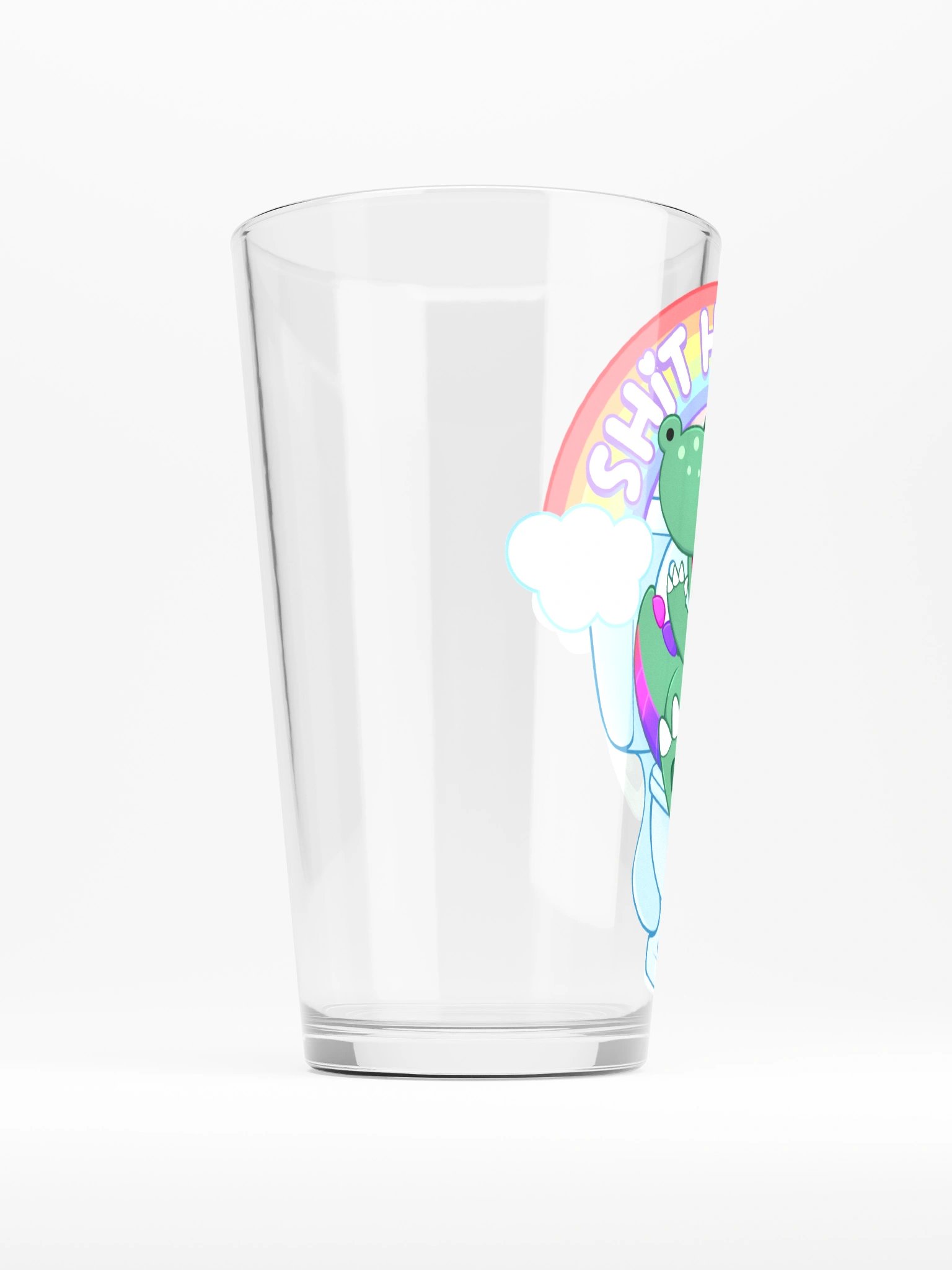 Shit Happens Pint Glass product image (2)