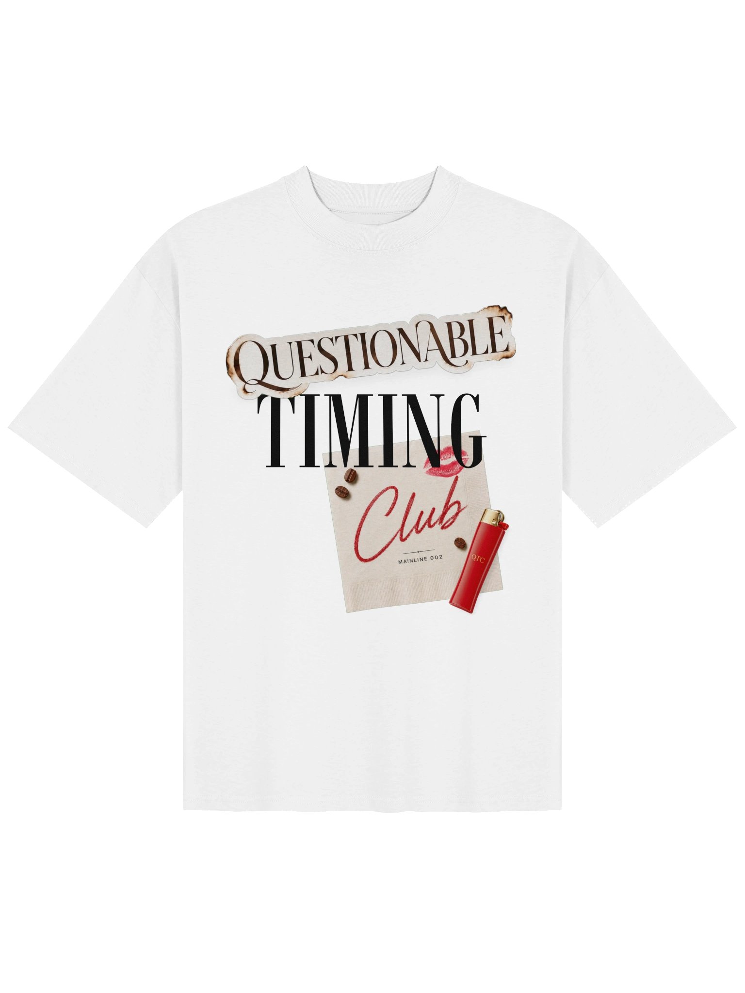 QTC Mainline 002 — Less Distresso Tee product image (2)