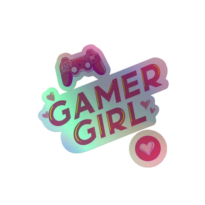 Gamer Girl Sticker product image (2)