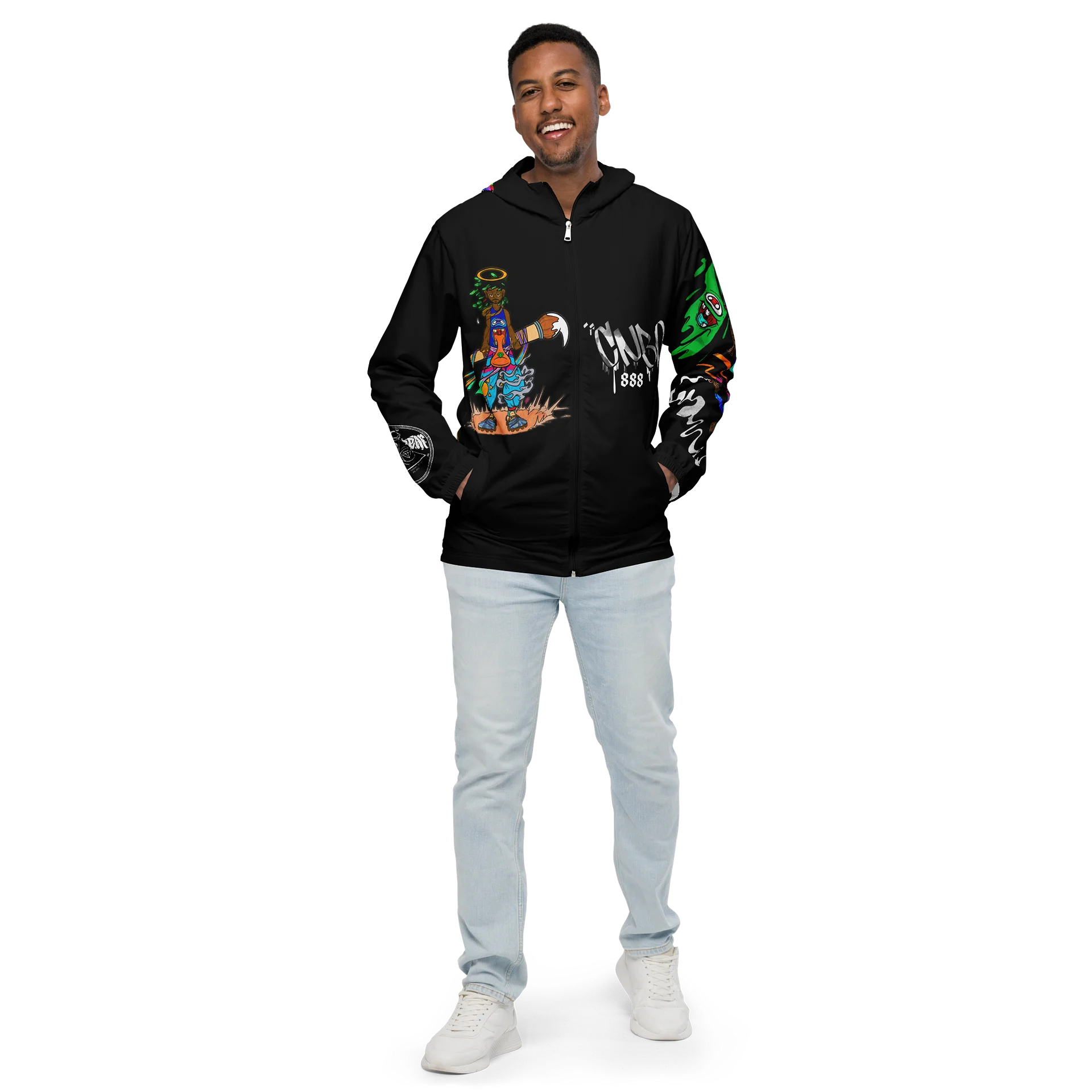 MEMBER EXCLUSIVE: "EREMITION" - Hooded Windbreaker product image (1)
