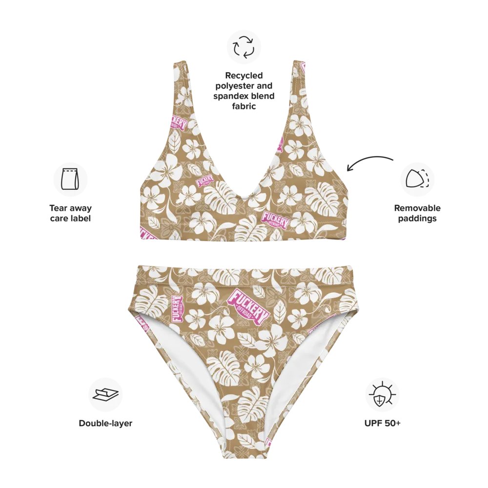 Fuckery Offroad Bikini - Tan/Pink product image (4)