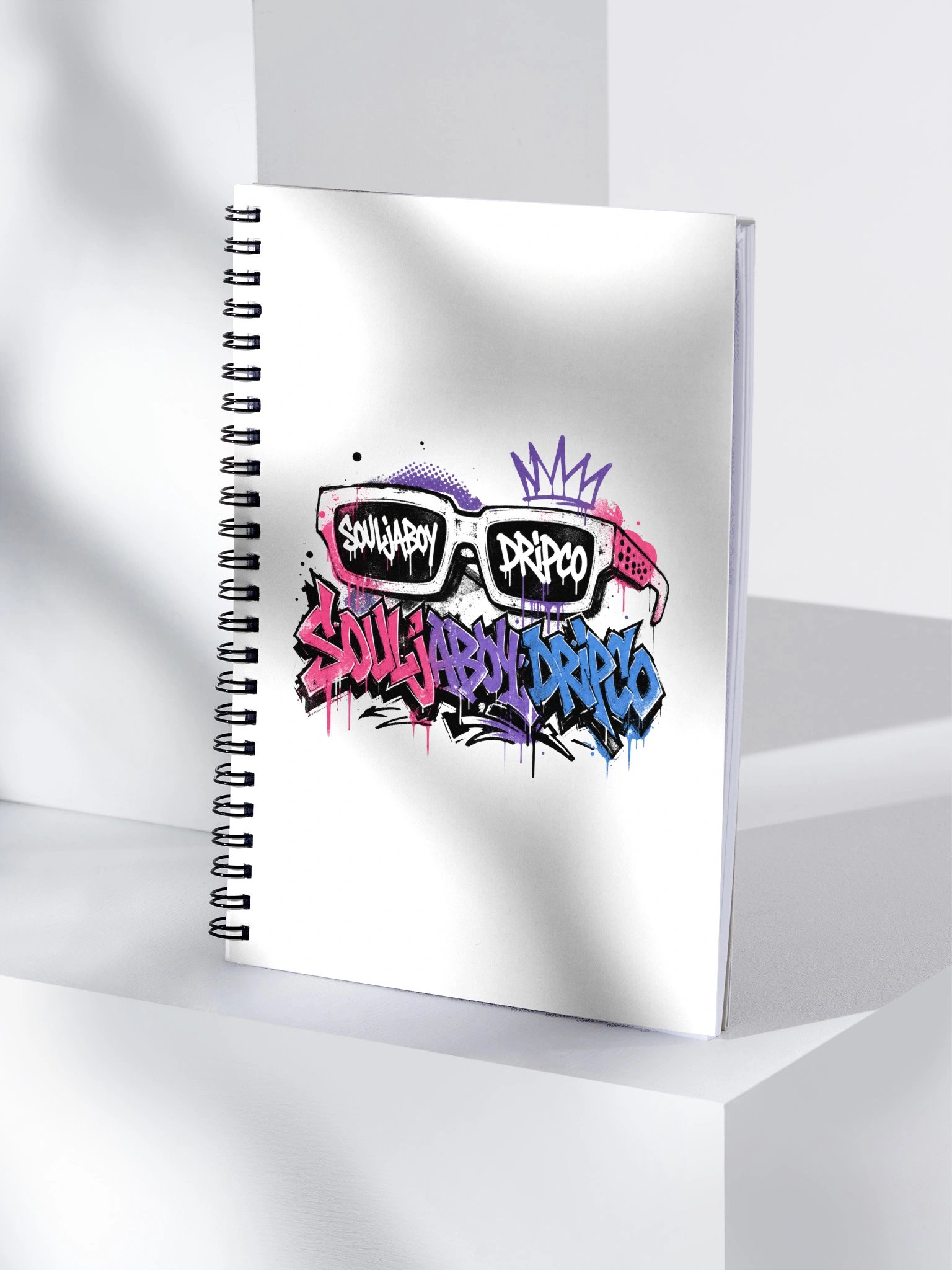 SouljaBoy Dripco Graffiti Spiral Notebook product image (4)