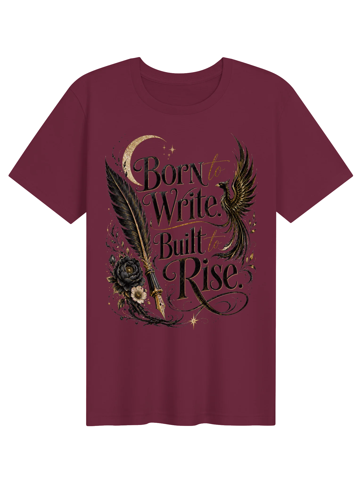Born to Write. Built to Rise. T-Shirt product image (2)