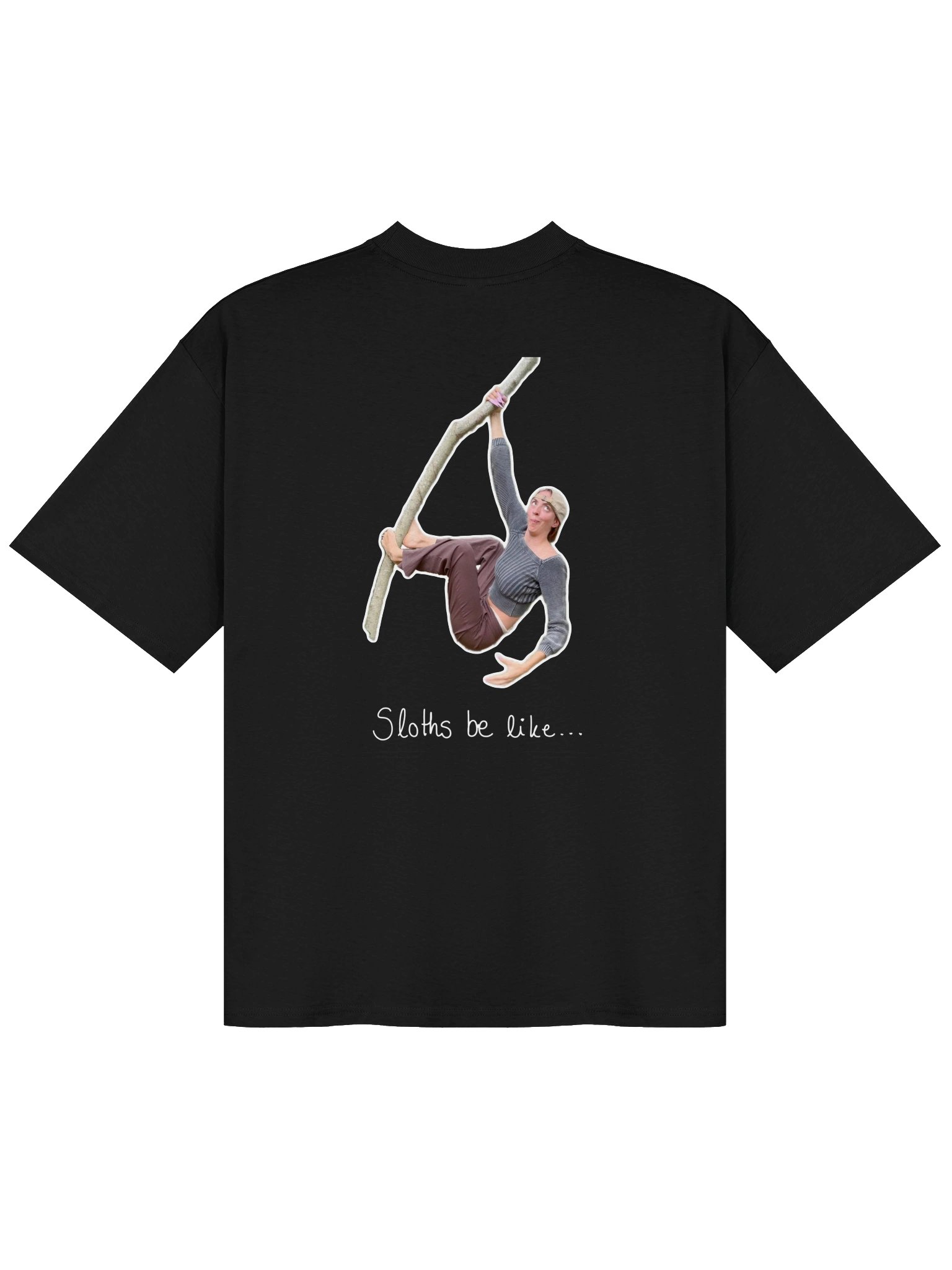 Organic Tee, Oversized, Dark product image (1)