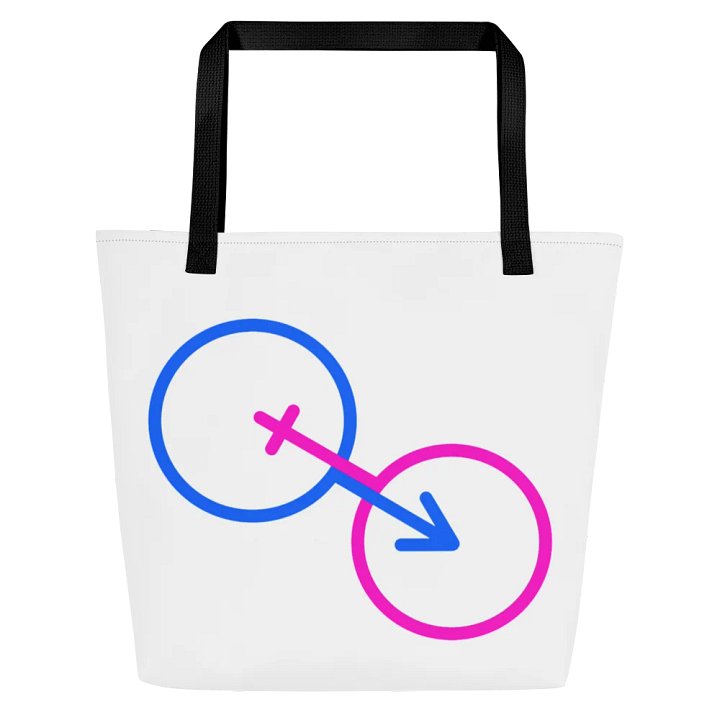 Traditional Gender Symbols All-Over Tote Bag product image (1)