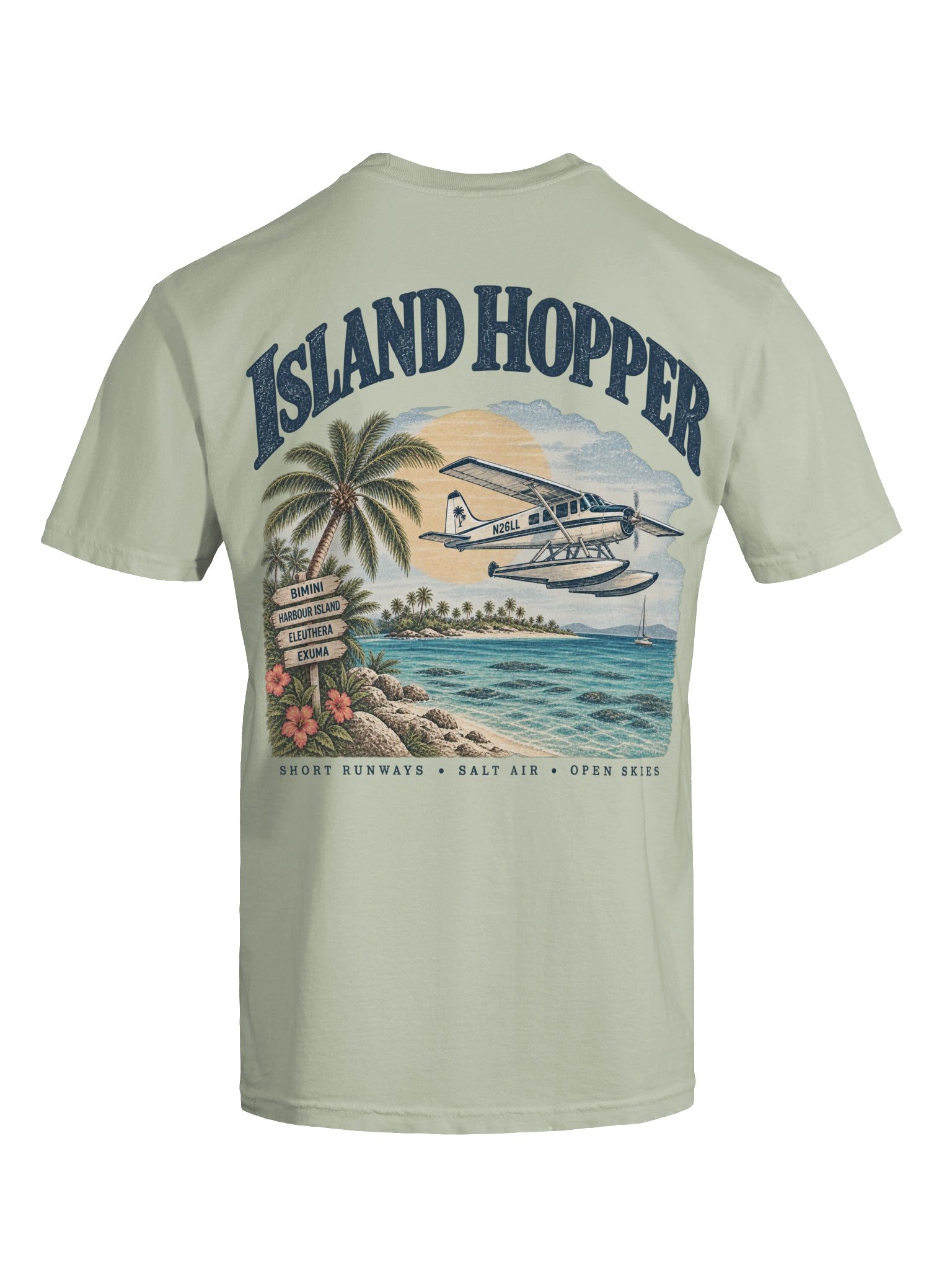 LL Social Co. Island Hopper Tee — Coastal Seaplane product image (63)