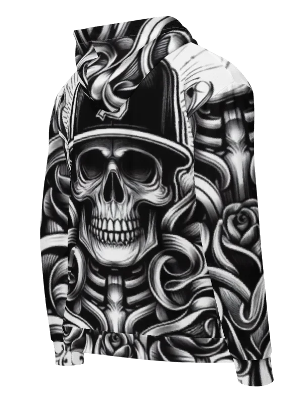 Savage Skull Zip Hoodie product image (3)