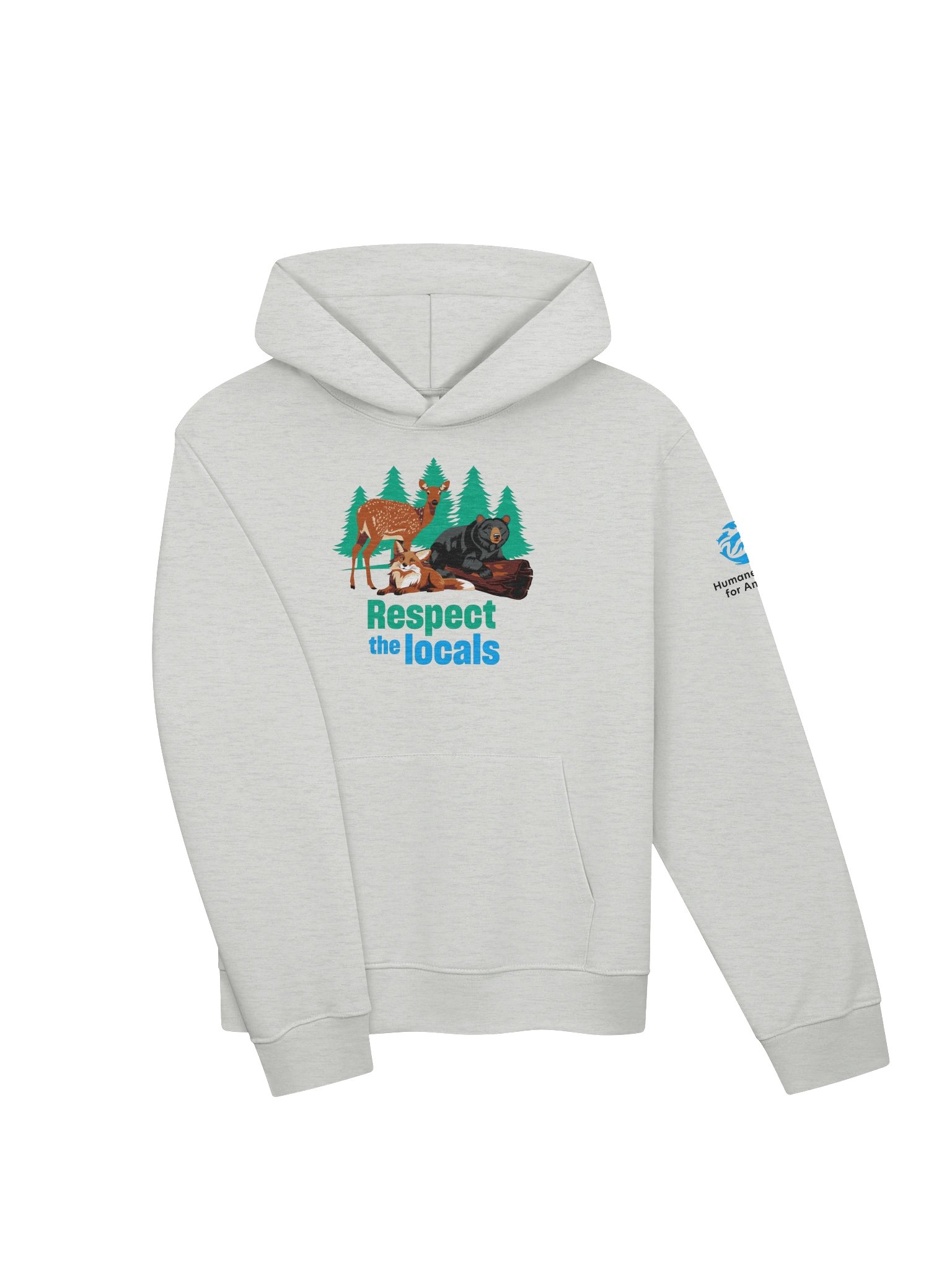 Respect the locals - Hoodie product image (3)
