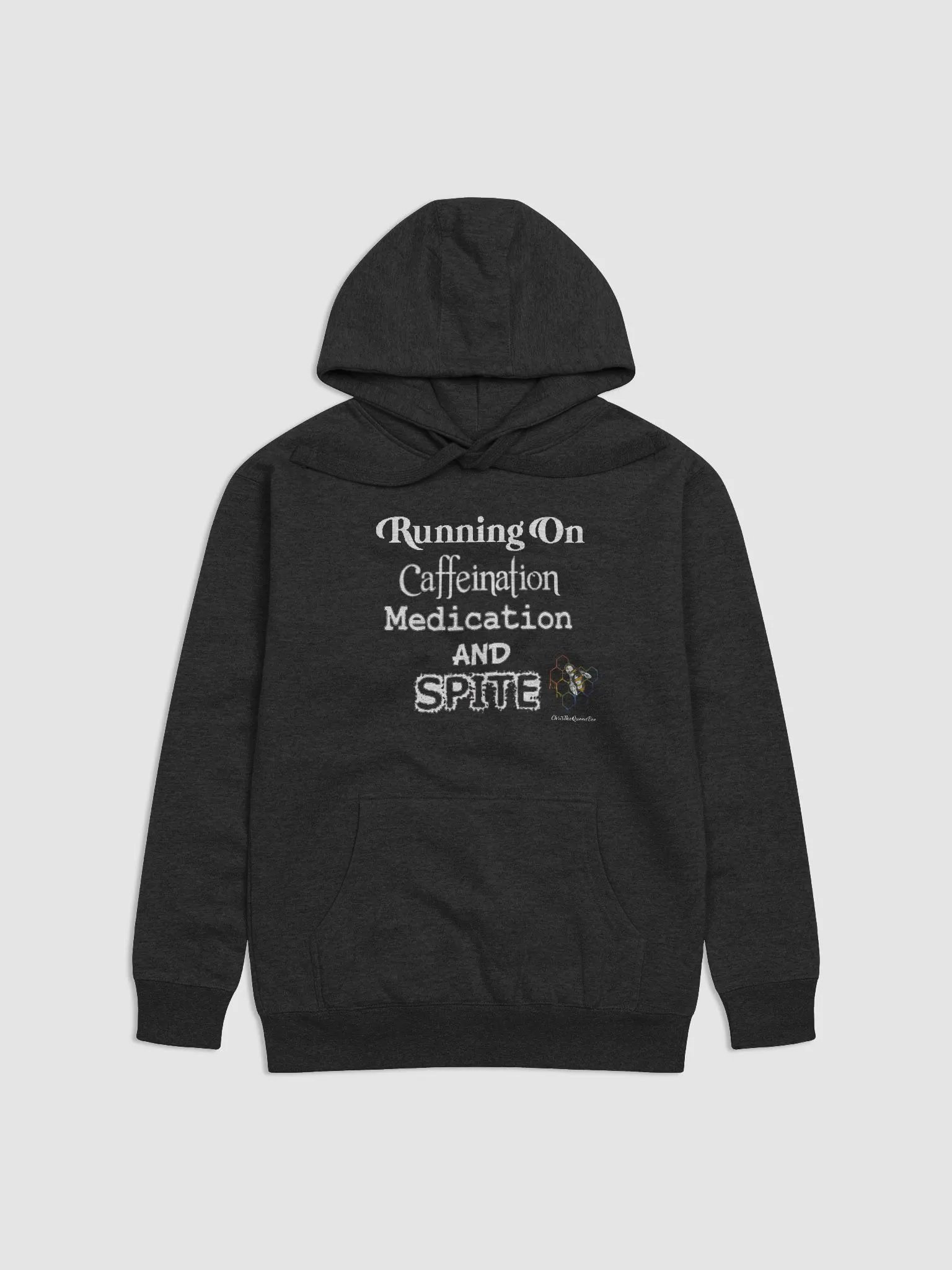 Running on Black Hoodie product image (1)