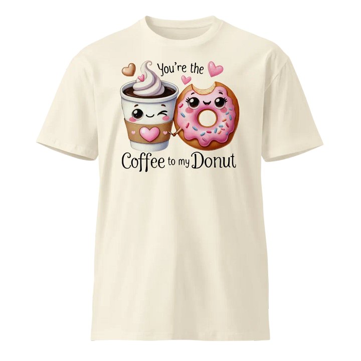 Coffee & Donut T-shirt product image (1)