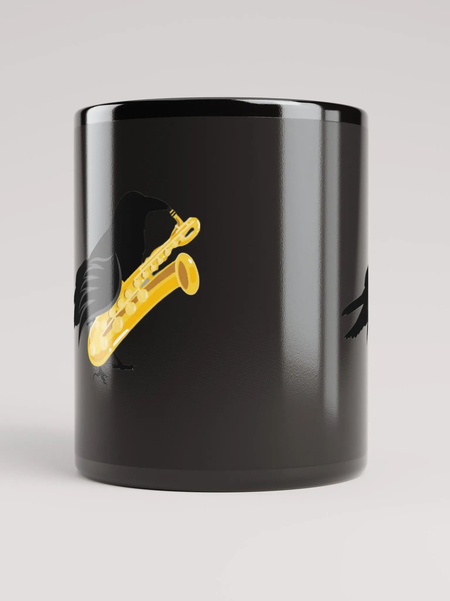 Bari Birb Black Mug product image (7)
